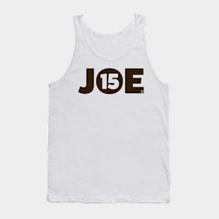 Cleveland Browns QB Joe 15 Brown Tank Top